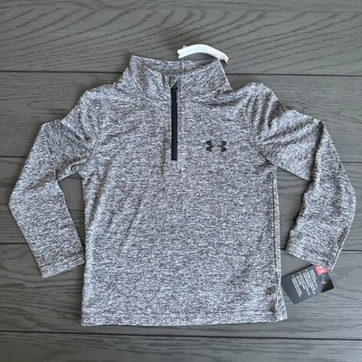 Under Armour Unisex Kids Medium 7 Size Athletic Logo 1/4 zip Longsleeve NWT - Image 1 of 4