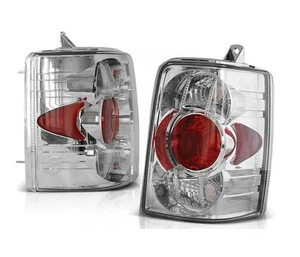 rear lights for chrysler jeep grand cherokee zj 1993 1994 1995-1999 coupe chrome - Picture 1 of 1