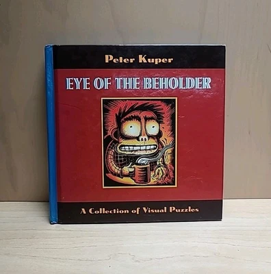 SIGNED & INSCRIBED Eye of the Beholder A Collection of Visual Puzzles Kuper HC - Image 1 of 4