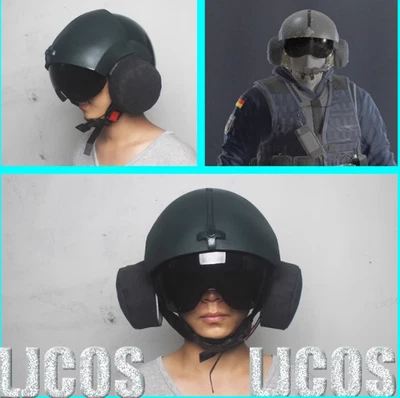 Rainbow Six Siege Disfraz Fiesta Juego Casco ABS Juego de Rol Prop Foto 1 de 4
