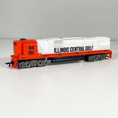 Tyco HO Scale Illinois Central Gulf 1102 Diesel Locomotive Train - Read - Image 1 of 4