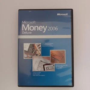 Microsoft Money Deluxe 2006 For Windows Microsoft Corporation 2005 - Picture 1 of 5