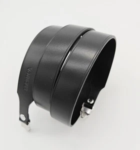 Black Genuine Leather Shoulder Strap for Zenza Bronica S2 EC-TL 645 ETR Camera - Picture 1 of 5