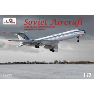 Amodel 72299 model airplane kit 1:72 Tupolev Tu-134AK with eqipment 'Balkani' - Picture 1 of 24