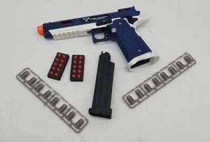 Plastic/Soft Bullet Toy Gun -Pull Back/Continuous Firing Action W/Shell Ejection - Picture 1 of 1