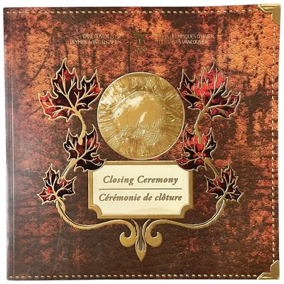 Ceremonia de clausura del programa de los Juegos Olímpicos de Invierno de Vancouver Canadá 2010 Foto 1 de 4