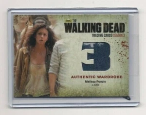 THE WALKING DEAD SEASON 3 PART 2 MELISSA PONZIO/KAREN WARDROBE CARD #M46 - Picture 1 of 1