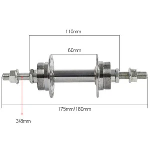 Bici MTB Ruota Posteriore Hub 36 Holes Argento Superficie Trattamento Easy - Foto 1 di 36