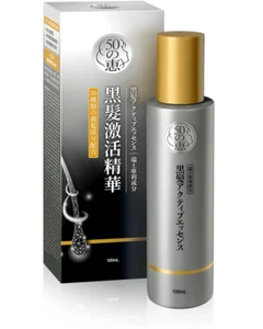 NEW 50 Megumi Japan Anti-Grey Hair Essence ROHTO (120ml) - Picture 1 of 2