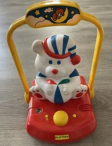 Vintage 1991 Playtech Teddy Bear Musical Nightlight Model 7111 Working - Picture 1 of 11