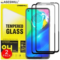 For Motorola Moto G Pro Caseswill Full Coverage Tempered Glass Screen Protector