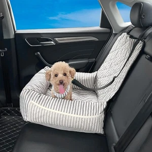 GeerDuo Dog Car Seat, Pet Booster Seat, Travel Bed Small Dogs 50 Ibs, Easy Clean - Picture 1 of 8