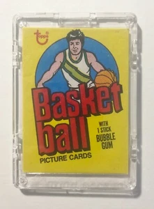 1978 Topps Basketball Trading Cards wrapper SNAPIT encased - Picture 1 of 2