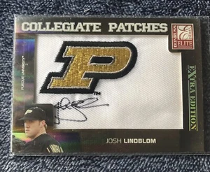 2008 DONRUSS ELITE XTRA JOSH LINDBLOM PURDUE BOILERMAKERS AUTO SIGNATURE /249 - Picture 1 of 3