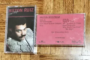 Hilton Ruiz Strut PROMO, Doin It Right Free Jazz Latin R&B 2 lot cassette - Picture 1 of 3