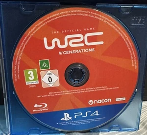 WRC III Generations (PS4 Game) Mint Condition - In Stock No CASe - Picture 1 of 1