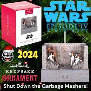 2024 Hallmark Star Wars A New Hope Shut Down The Garbage Mashers Tree Ornament - Picture 1 of 19