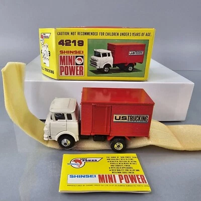 Shinsei Mini Power 4219 GMC EE. UU. Camión de carga 1:60 vehículo diecast vintage Foto 1 de 4
