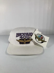 New w/ tag Vtg BRICKYARD 400 HAT Indianapolis Motor Speedway snapback Racing Cap - Picture 1 of 8
