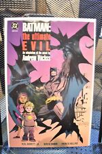 Batman The Ultimate Evil Book #1 DC Comics Graphic Novel Andrew Vachss 9.0