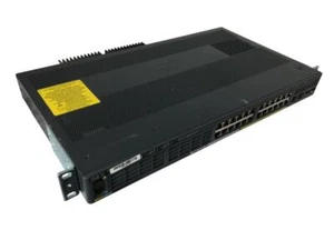 Cisco Catalyst 2960-X 24 GigE PoE 110W 2xSFP + 2x1GBT LAN Base WS-C2960X-24PSQ-L - Bild 1 von 5