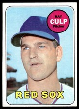 1969 Topps Ray Culp Boston Red Sox #391