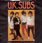 U.K. Subs Keep On Running (Til You Burn) Blue Vinyl Vinyl Single 7Inch