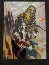 1996 Star Wars Finest Matrix #M1 Han Solo Chewbacca AO3 199