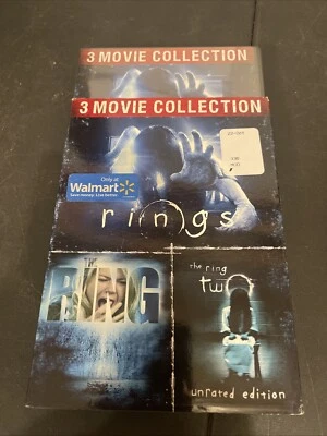 The Ring 3-Movie Collection The Ring / The Ring Two / Rings (DVD) New Ships FREE - Image 1 of 4