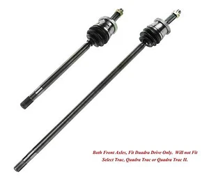 Par de 2 nuevos ejes delanteros CV ajuste 04 - 99 Jeep Grand Cherokee tracción cuadrada - Imagen 1 de 3