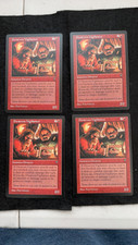 Dwarven Vigilantes X4 Visions LP MTG Magic the Gathering Cards Playset