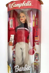 Muñeca Barbie Sopa de Letras Campbell Edición Especial - Imagen 1 de 2