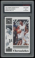 JONATHAN KUMINGA 2021 PANINI CHRONICLES DRAFT PICKS 1ST GRADED 10 ROOKIE CARD RC
