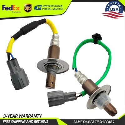 New 2Pcs Upstream+Downstream Oxygen O2 Sensor For 2012-2014 Subaru Impreza 2.0L - Imagem 1 de 4
