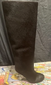 Jeffrey Campbell Women’s Modified-F Wine Designer Boots Size 5 New In Box $400 - Picture 1 of 6