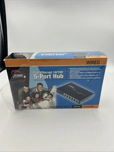 Network Everywhere NH-1005-WM Wired Fast Ethernet 10/100 5-Port Hub - Picture 1 of 9