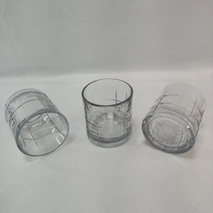 Set of 3 Anchor Hocking Manchester Rocks Old Fashioned Whiskey Glasses 10 Oz - Picture 1 of 9