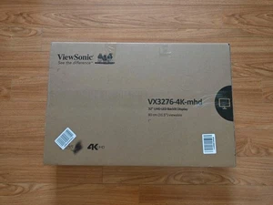ViewSonic VX3276-4K-MHD 32" Frameless 4K UHD Monitor - Picture 1 of 1