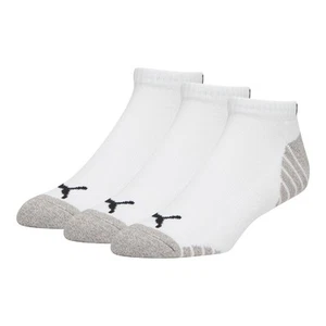 PUMA Men's Half-Terry Low Cut Socks (3 Pairs) - Picture 1 of 1