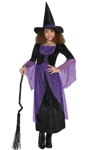 Disfraz de bruja de poción junior Foto 1 de 1
