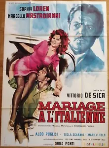 ITALIAN WEDDING sophia loren original cinema posters 160x120 - Picture 1 of 1