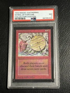 1993 Alpha/Beta WHEEL OF FORTUNE Collectors Edition PSA 7 - SEE PICS!! - Picture 1 of 2