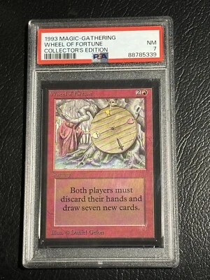1993 Alpha/Beta WHEEL OF FORTUNE Collectors Edition PSA 7 - SEE PICS!! - Image 1 of 2