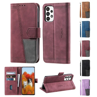 For Samsung Galaxy A13 A33 A53 A90 Rfid Blocking Wallet Flip Stand Phone Case  - Image 1 of 4