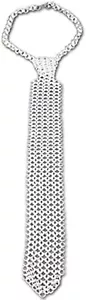 Chainmail Clothing Aluminum Butted Necktie 55 Cm - Picture 1 of 3