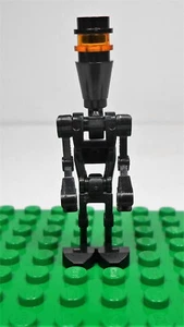 LEGO 2009 STAR WARS SW0222 ASSASSIN DROID ELITE BLACK MINI FIGURE #7930 #8128 - Picture 1 of 9