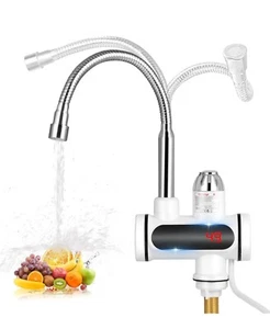 3000W Instant Hot Water Faucet, 220V Electric Water Heater Faucet with LED... - Picture 1 of 8