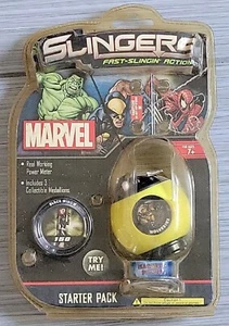 2011 Marvel Slingers mit 3 Sammlermedaillons (Alter 7+) Wolverine  - Bild 1 von 7