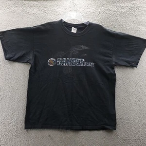 Vintage Gander Mountain Shirt XL Black Turkey Hunting Outdoors Camo Logo - Picture 1 of 12