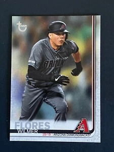 2019 Topps Update Vintage Stock Wilmer Flores #57/99 New York Mets US203 - Picture 1 of 2